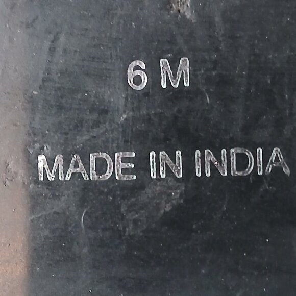 Easy Spirit slide-on leather low wedge heel - black - size 6 - Picture 6 of 6